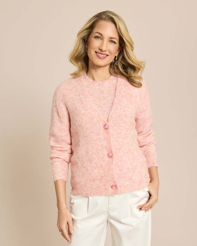 Bouclé Cardigan