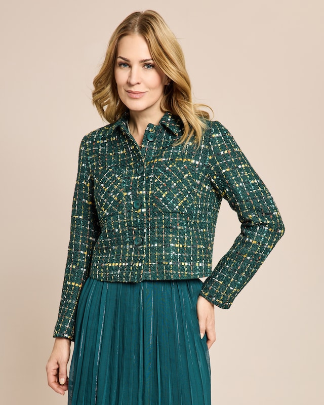 Blazer mit Karomuster