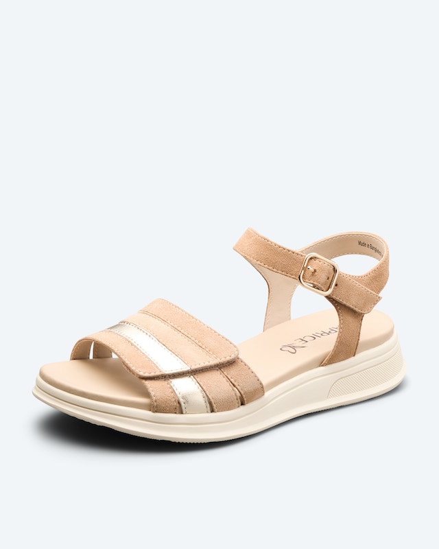 Sandale mit Klett