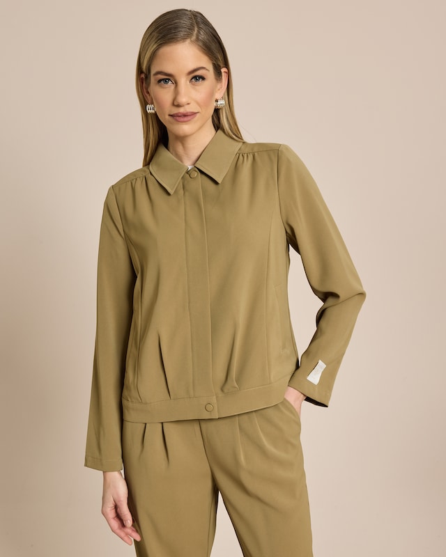 Jacke aus Webstoff
