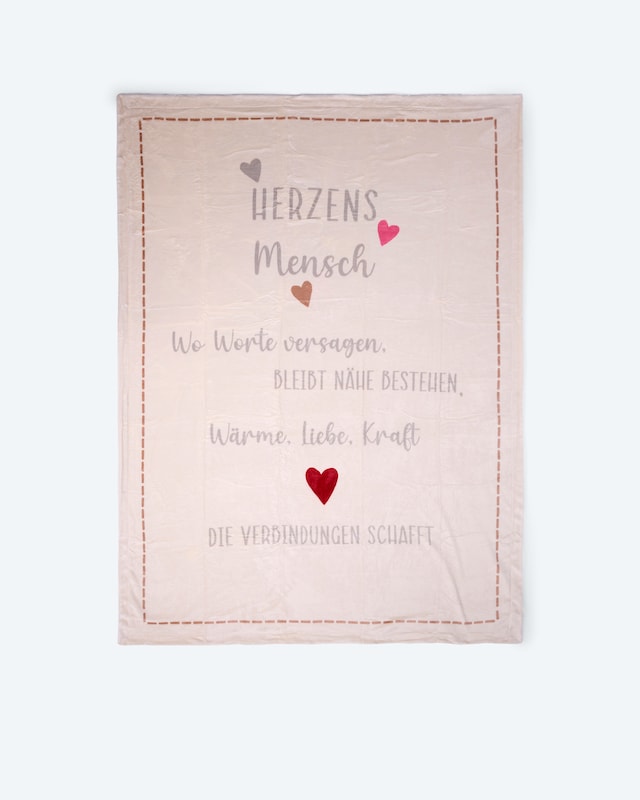 Wendedecke "Herzensmensch"