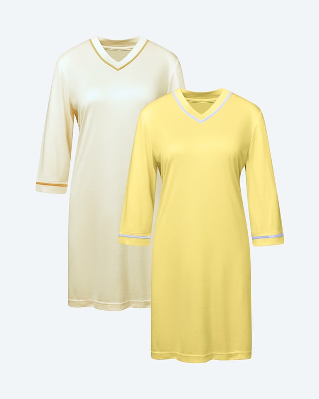 Night Shirt im Unidesign, 2 Stück