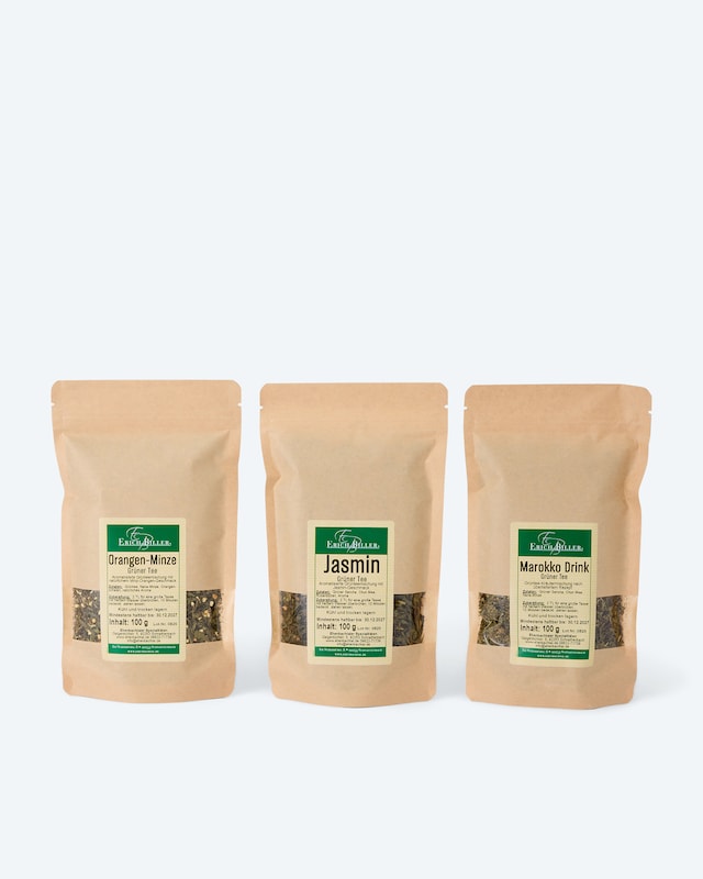 Grüntee-Selektion, 3er-Set