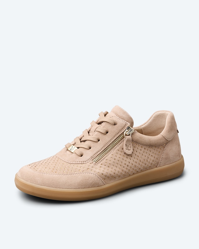 Sneaker mit Strass in H-Weite