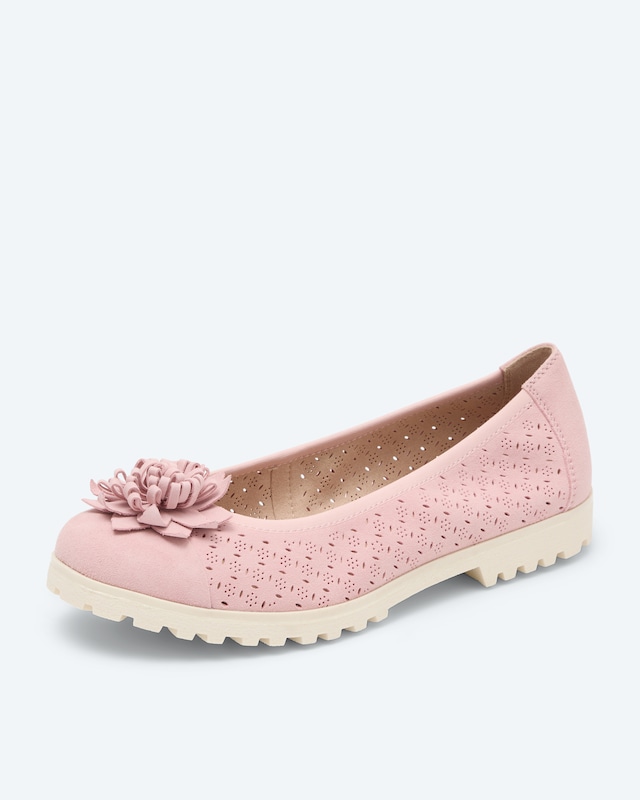Ballerina mit Blumendeko