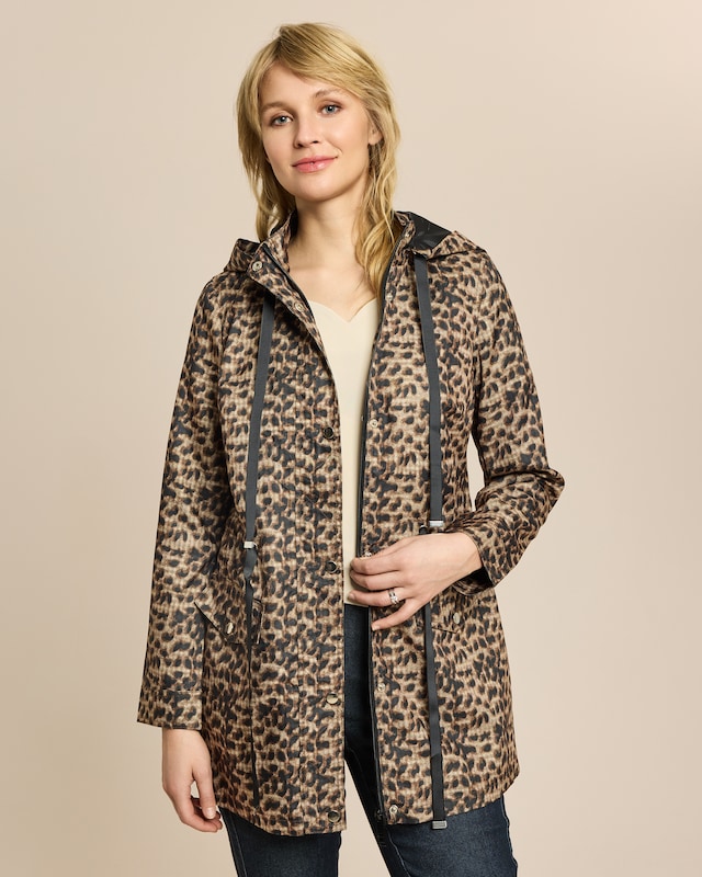 Parka mit Leodruck