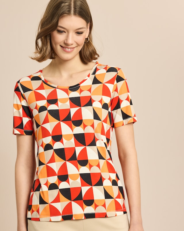 Shirt Herzen Druck