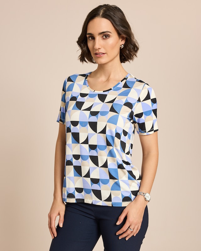 Shirt Herzen Druck