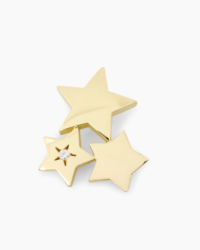 Brillant-Sternanhänger 0,04 ct
