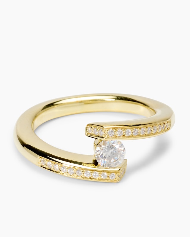 Brillantring 0,43 ct