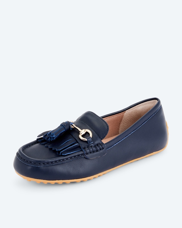 Loafer mit Quastendeko