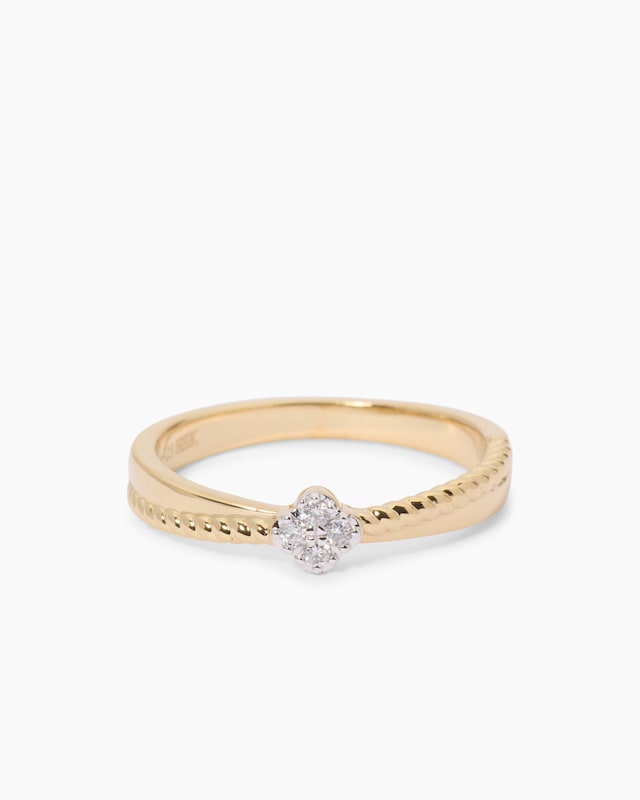 Brillantring 0,05 ct