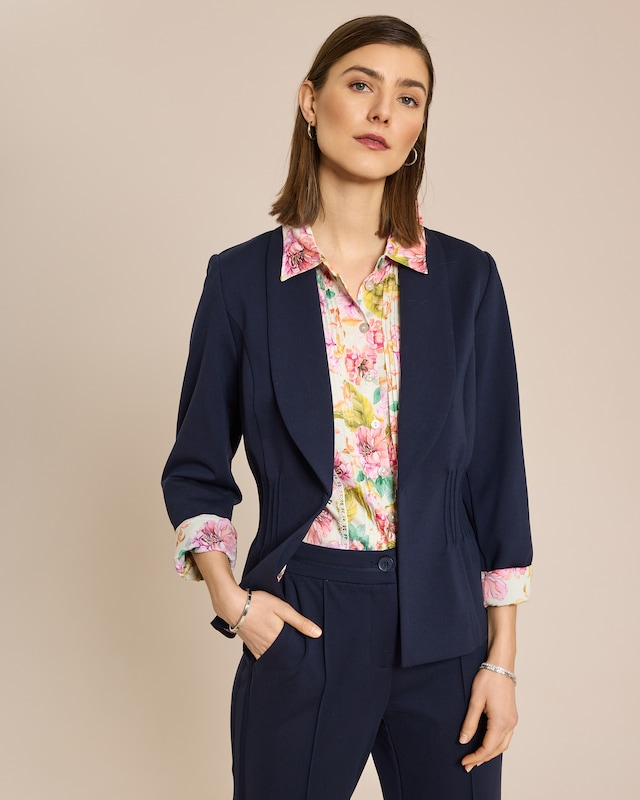 Blazer mit Biesen