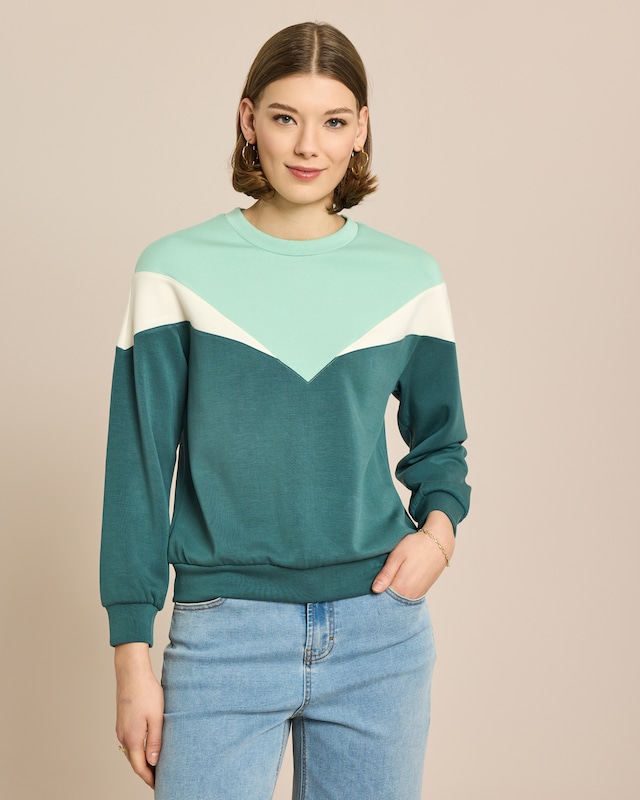 Sweater Dreifarbig