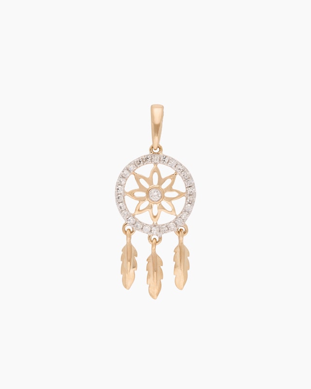 Diamant-Anhänger 0,10 ct