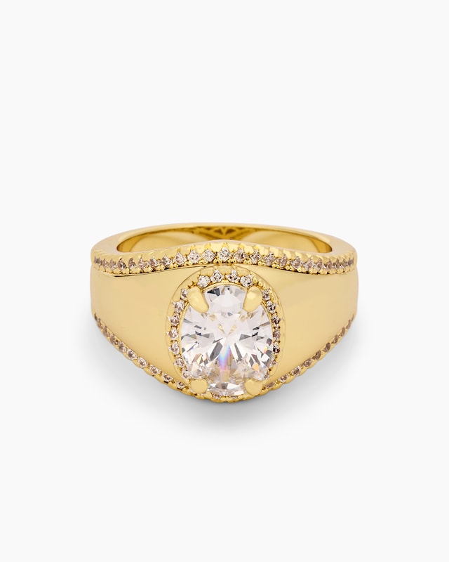 Ring mit Zirkonia