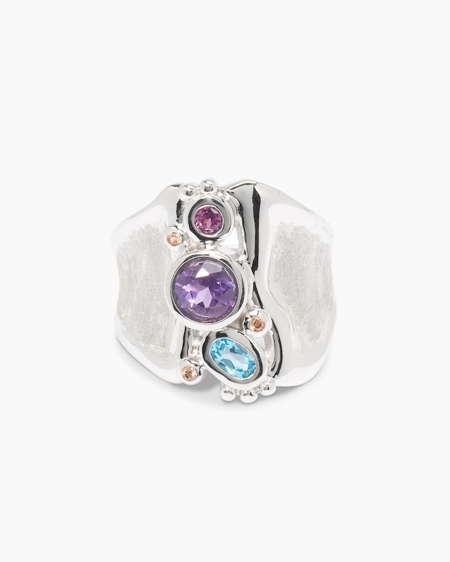 Ring mit Multi-Edelsteinen