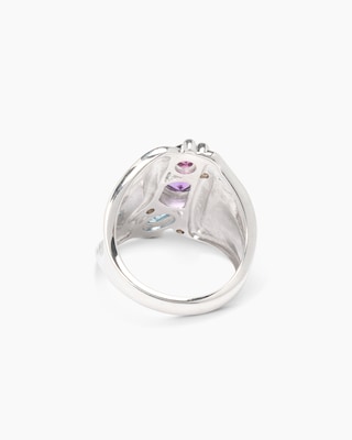 Produktabbildung 4 für Ring mit Multi-Edelsteinen