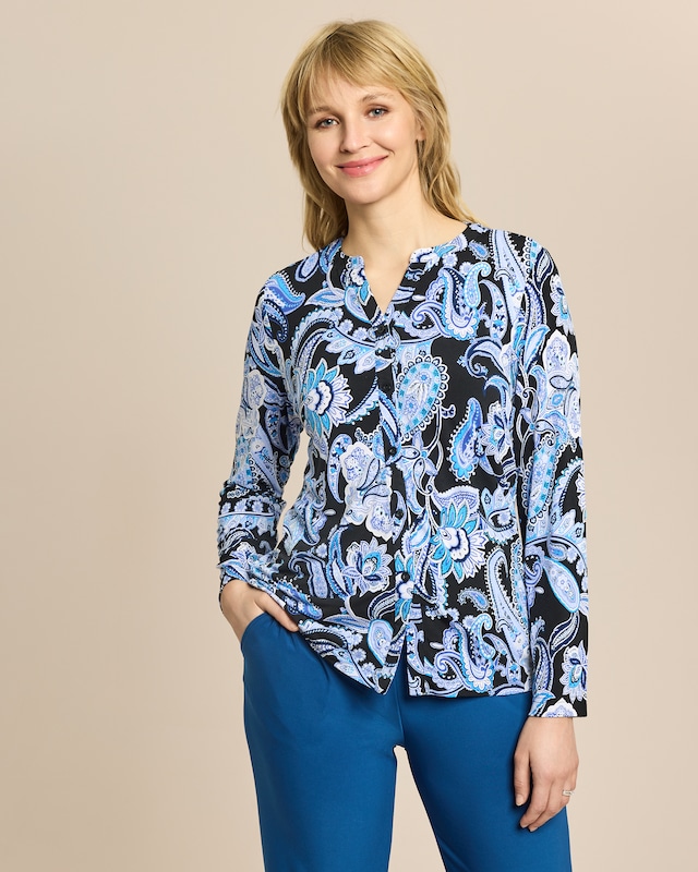 Bluse aus Jersey
