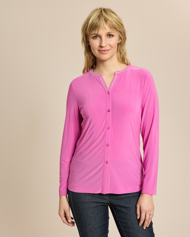Bluse aus Jersey