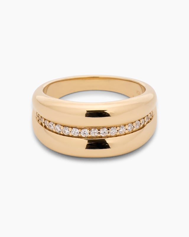 Ring mit Zirkonia