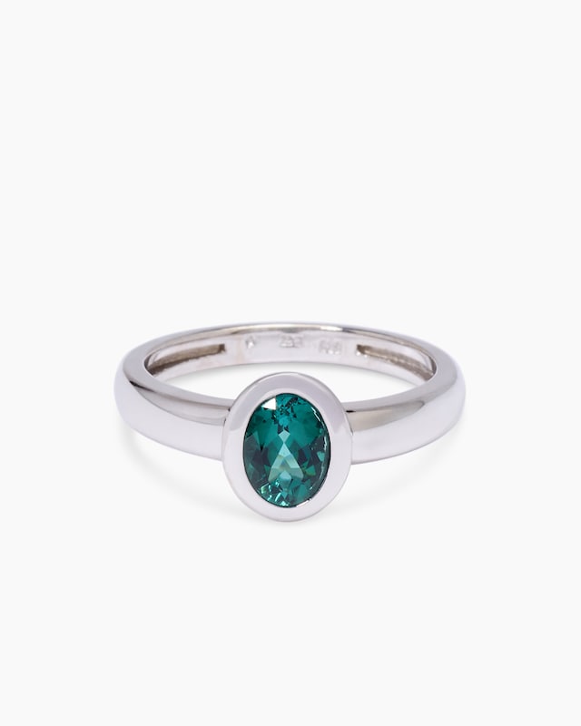 Ring mit Indigolith
