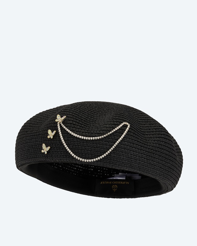 Sommer-Barett mit Kette