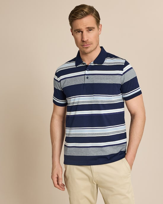 Produktabbildung für Poloshirt Streifen