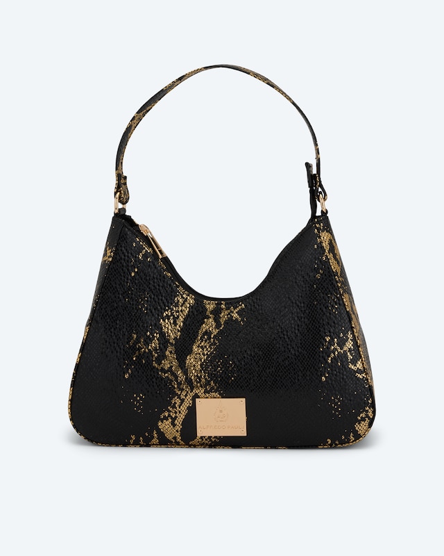 Tasche Metallic-Snake Optik