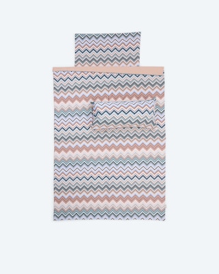 Produktabbildung 3 für Mako-Satin Wendebettwäsche "Soft Lines", 3tlg.