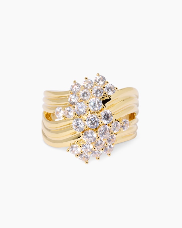 Ring mit Zirkonia