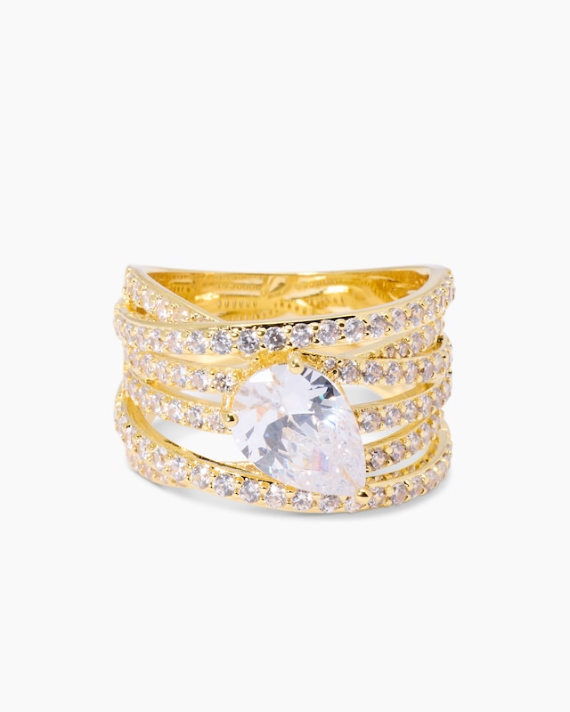 Ring mit Zirkonia