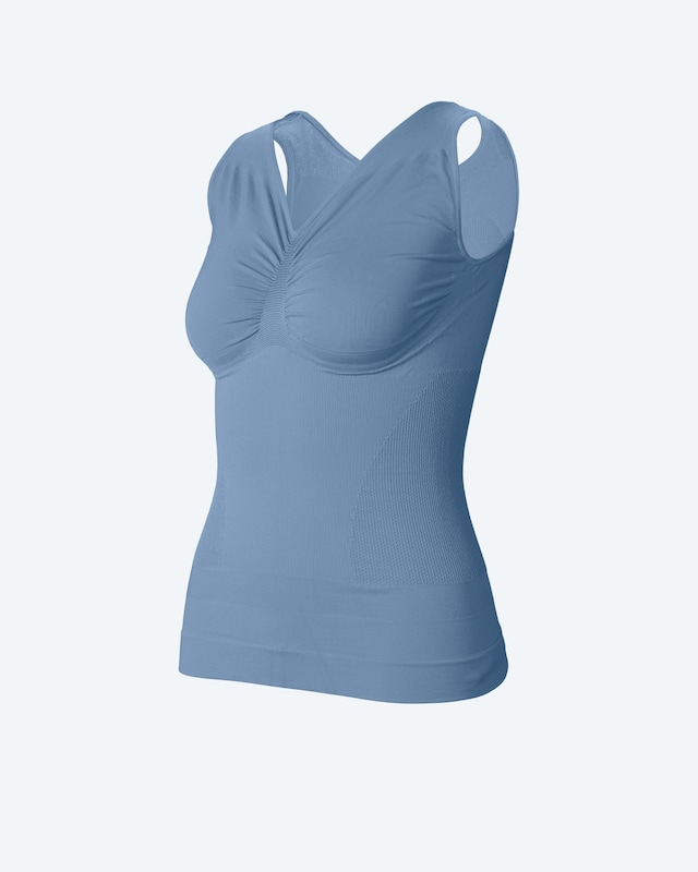 Retro Top V-Ausschnitt