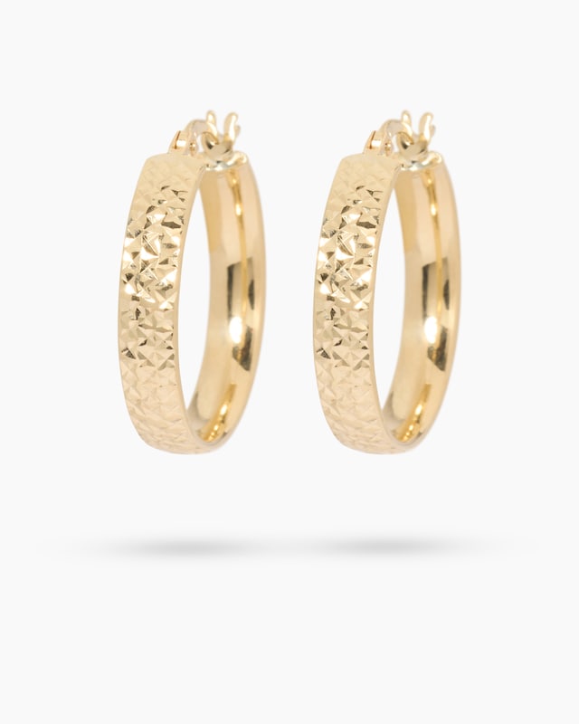 Creolen diamantiert