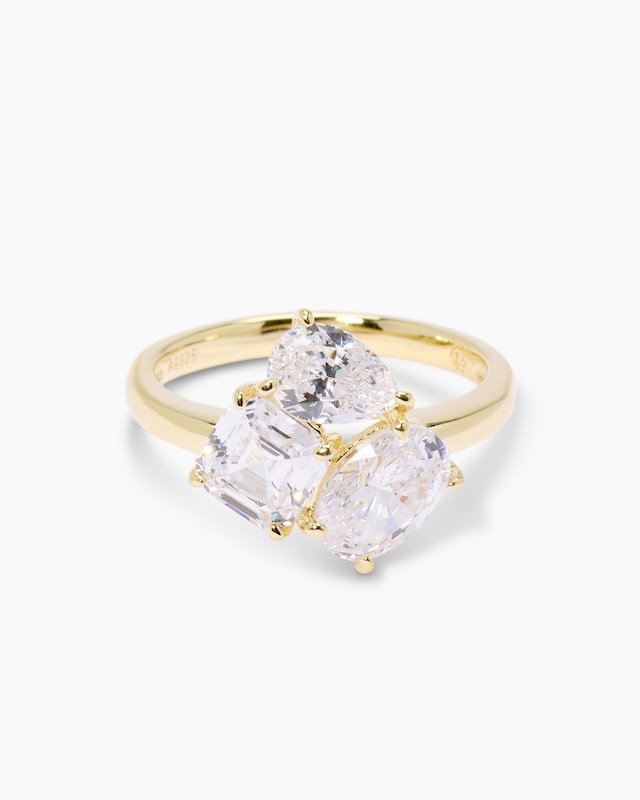 Ring mit Zirkonia
