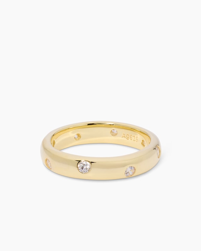 Ring mit Zirkonia