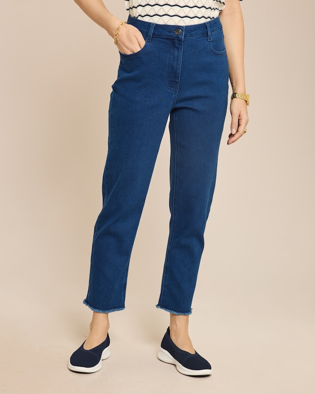 Slim Fit Denim Super Stretch 7/8