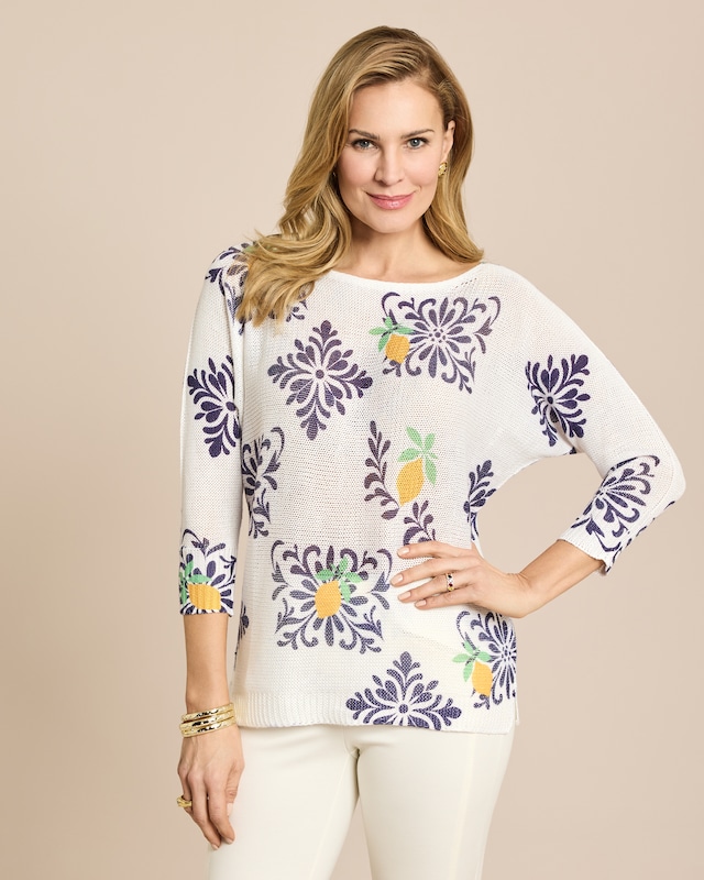 Pullover mit Druck