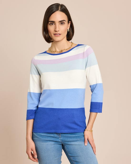 Produktabbildung für Pullover Color-Blocking