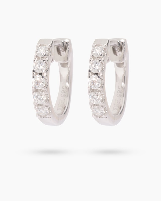 Brillant-Creolen ca. 0,25 ct