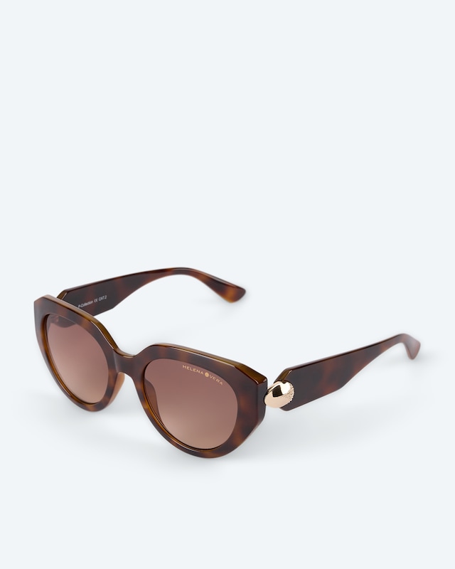 Sonnenbrille mit Metalldeko