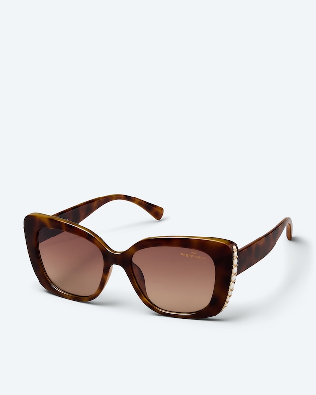 Sonnenbrille mit Perlen
