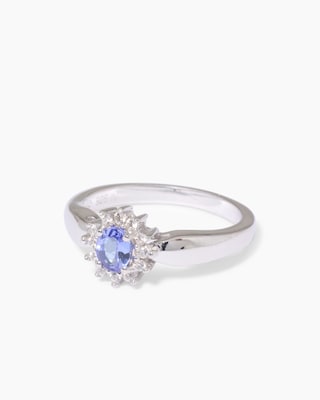 Produktabbildung 2 für Ring mit Tansanit und Zirkon