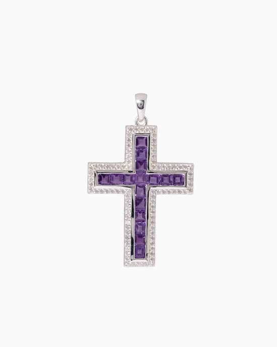 Produktabbildung für Anhänger mit Amethyst