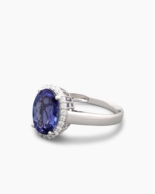 Produktabbildung 3 für Ring mit Tansanit AAAAA und Brillanten