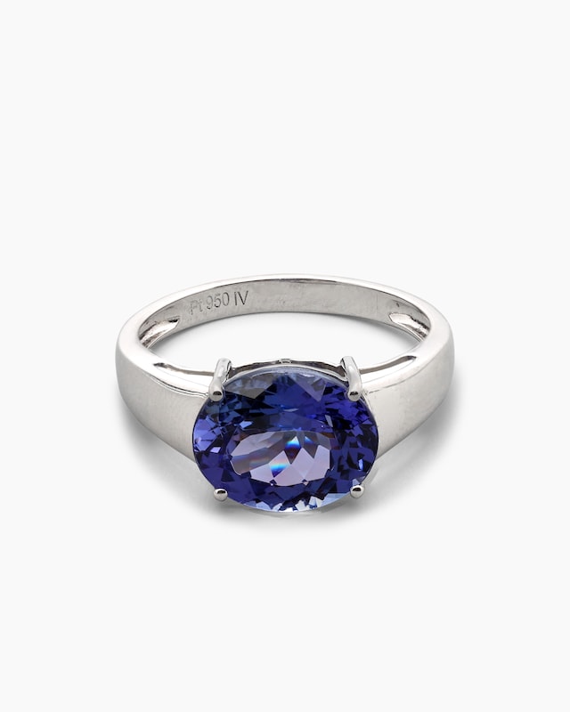 Ring mit Tansanit AAAA