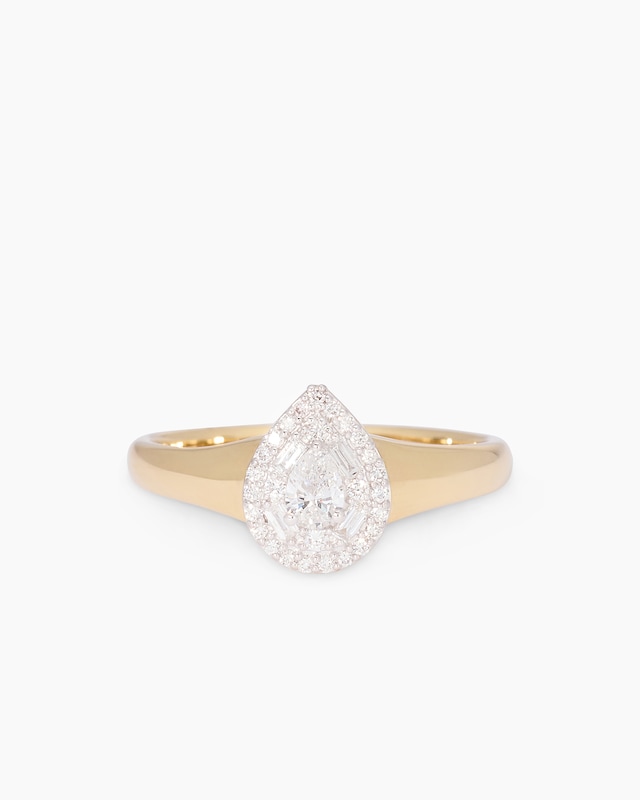 Diamantring 0,30 ct