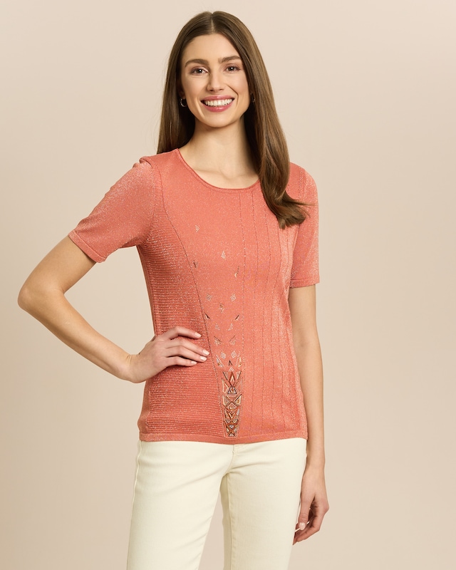 Pullover mit Lurex