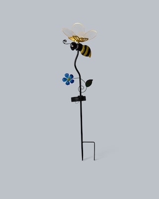 Produktabbildung 3 für LED-Solar-Gartenstecker "Plexiglas Biene"
