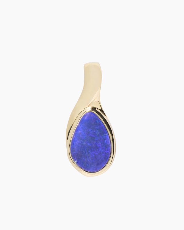 Clipanhänger mit Boulder Opal
